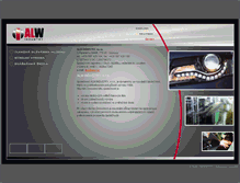 Tablet Screenshot of alw.cz